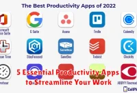 5 Essential Productivity Apps to Streamline Your Work