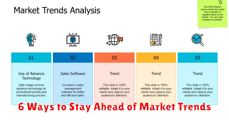 6 Ways to Stay Ahead of Market Trends